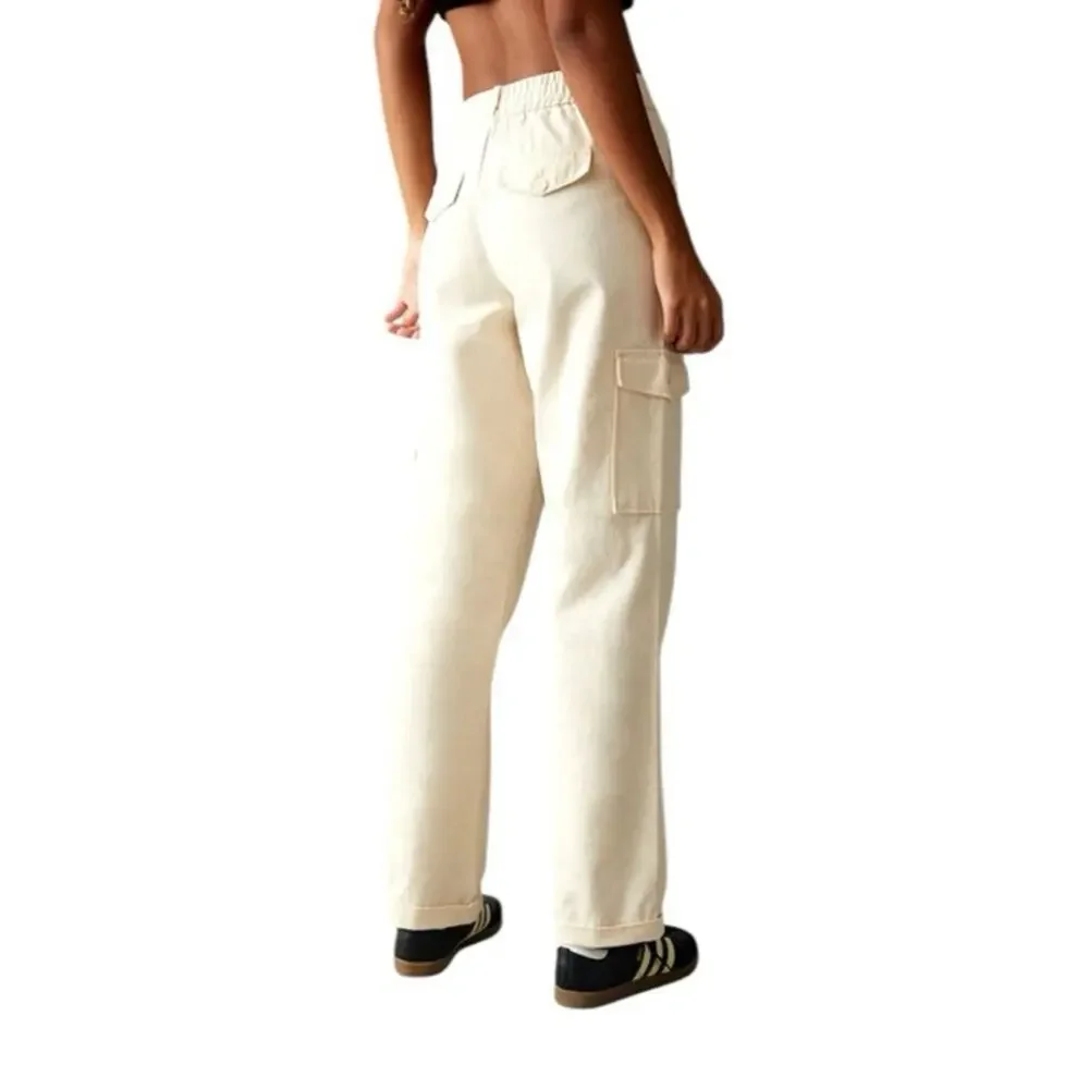 NWOT PacSun Vanilla Cargo Trousers – Sz Small - Picture 2 of 8